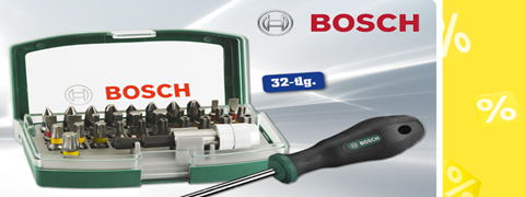 Office Discount GESCHENK: kostenloses Bosch Bit-Set zu deinem Einkauf