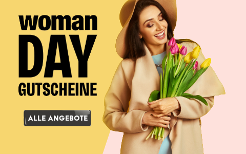 Exklusive Gutscheine zum WOMAN Day 2025 Exklusive Gutscheine zum WOMAN Day 2025