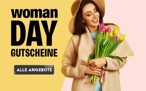 Exklusive Gutscheine zum WOMAN Day 2024 