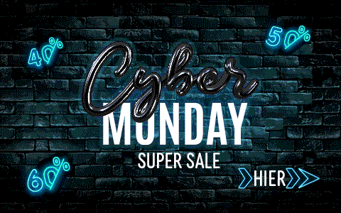 Der ultimative Cyber Monday: Hol dir die besten Rabatte und Deals! Der ultimative Cyber Monday: Hol dir die besten Rabatte und Deals!