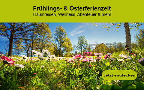 Die besten Reise-Angebote für deine Osterferien 2026! Die besten Reise-Angebote für deine Osterferien 2026!