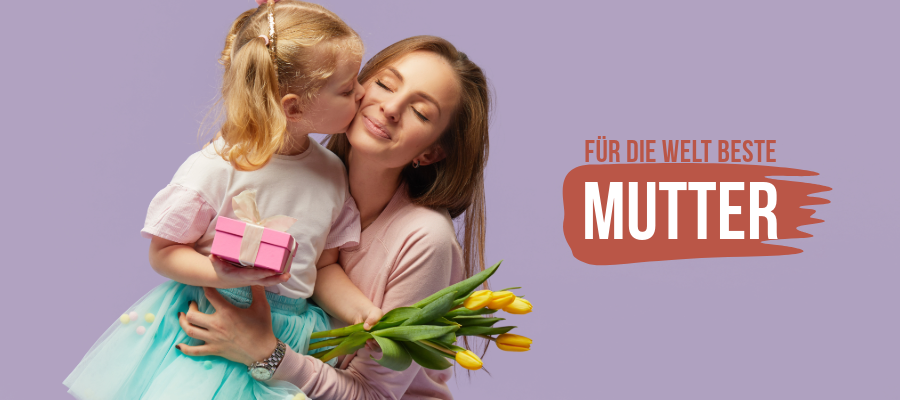 Zum Muttertag: Blumen und Geschenke mit Gutscheinen kaufen