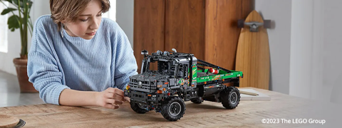 LEGO® Technik Gutschein: 30% Rabatt auf den 4x4 Mercedes-Benz Zetros Offroad-Truck