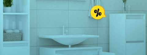 Sichere dir 5% Nachlass bei VidaXL für die Neugestaltung deines Badezimmers