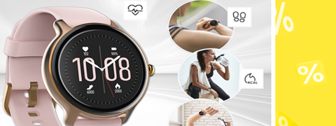 Gratis hama Fit Watch Smartwatch bei Einkäufen über 349€ erhalten