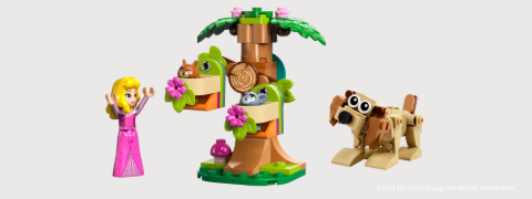 Lego Gutschein: Geschenkset mit Tieren & Auroras Waldspielplatz kostenlos
