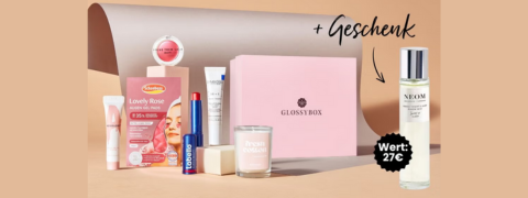 Glossybox Coupon: 20% sparen auf Abonnements + Gratisbox! 