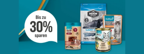 Premiumfutter bei ZooRoyal sichern & bis 30% Rabatt nutzen! 