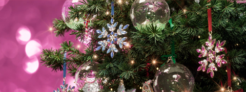 Swarovski Weihnachtsdeko und Christbaumschmuck ab 49€