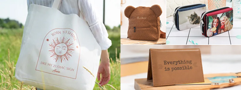 Personalisierte Taschen und Portemonnaies ab 13,95€ bei smartphoto