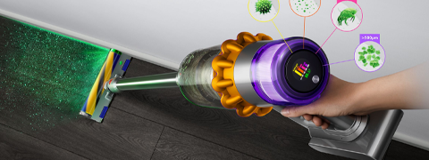 Sonderaktion für Dyson V15 Detect™ – Spare 300 € auf den Staubsauger