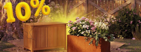 VidaXL Coupon: 10% Rabatt auf Töpfe und Gewächshäuser