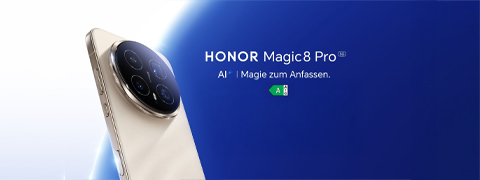 300 € Gutschein für das HONOR Magic8 Pro mit Honor Gutscheincode
