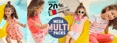 Mehr für dein Geld: Mega-Multipacks um 20% reduziert
