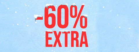EXTRA Winter Sale mit Rabatten bis zu 60%