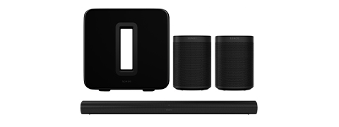 Black Week: 30€ Extrarabatt auf Sonos One Arc 5.1 Heimkino Set